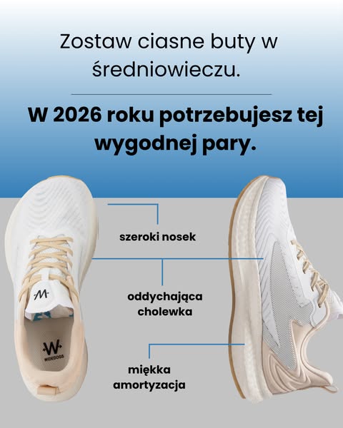 Wreszcie swoboda dla stóp