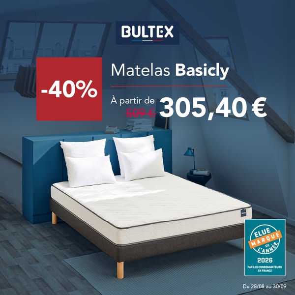 Matelas à -40%