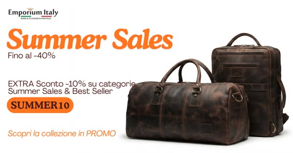 Summer Sales: fino al -35% + Extra -10%