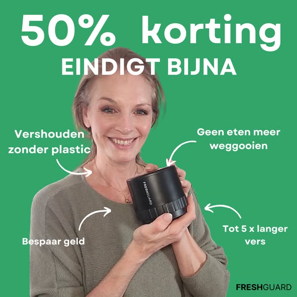 Beperkte tijd - krijg 50% korting