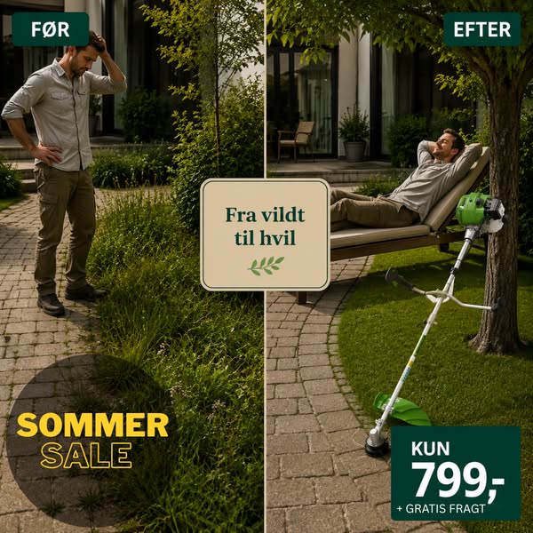 Sommerudsalg hos Dktrimmer - Benzinbuskrydder KUN 799