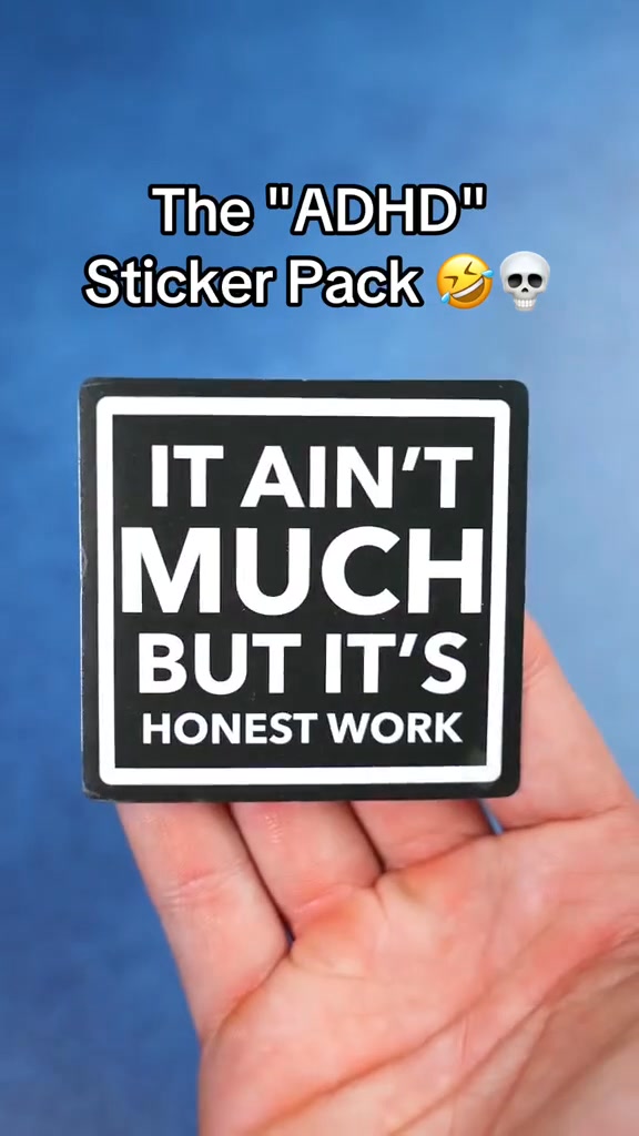 Set of 130 Pcs Funny Saying Stickers