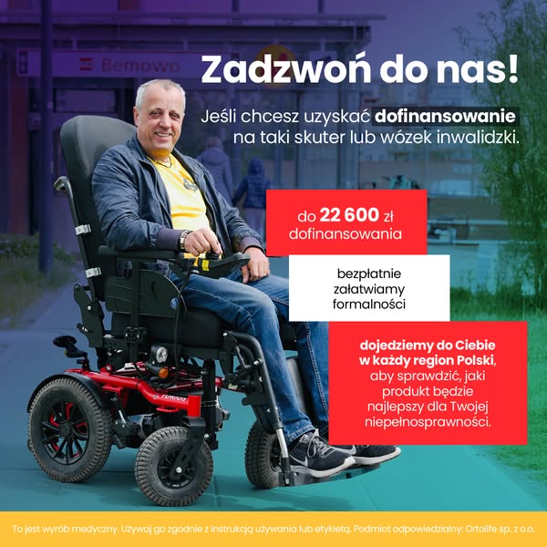Odbierz darmowy sprzęt dla niepełnosprawnych