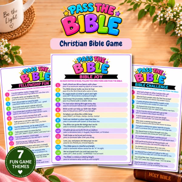 90% Off Pass the Bible Game