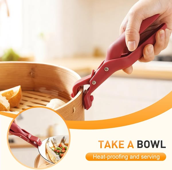 Multi-Purpose Anti-Scald Bowl Holder Clip