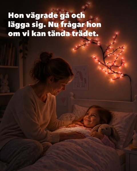 Läggdags hon ser fram emot
