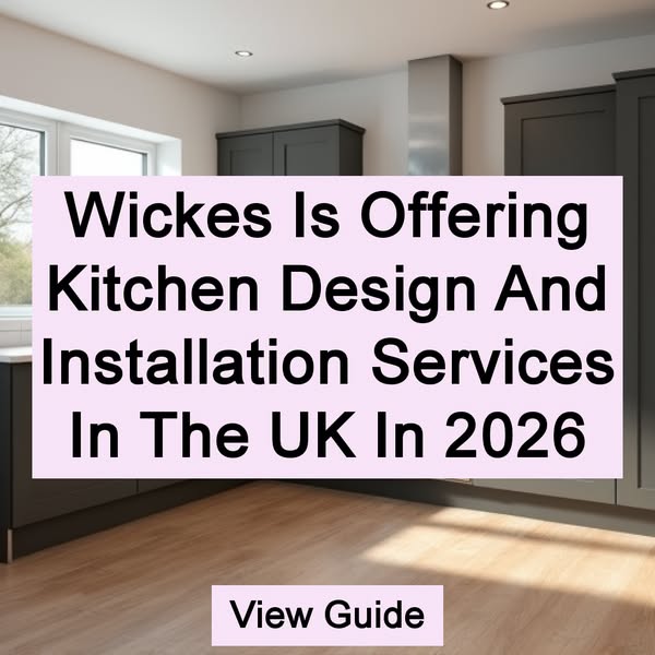 Wickes Is Offering Kitchen Design And Installation Services In The UK In 2026 View Guide