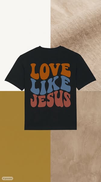 Love Like Jesus Oversize Shirt