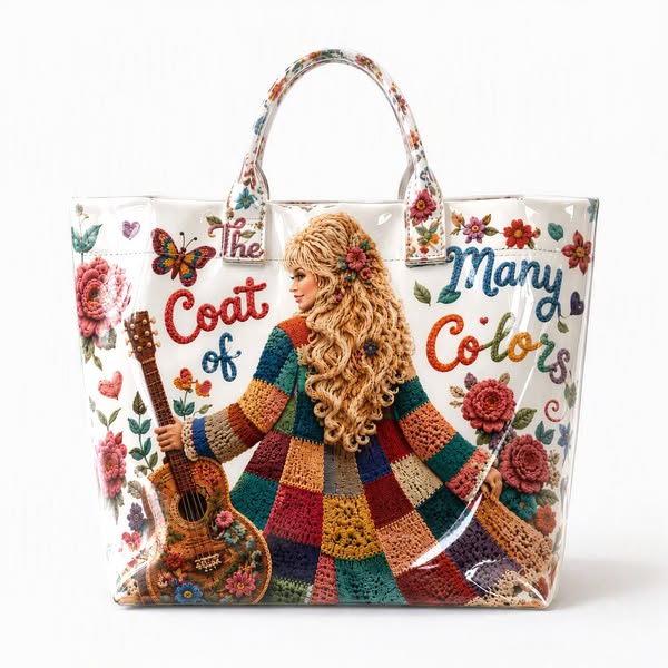 SALE! Coat Of Many Colors PVC Tote Bag