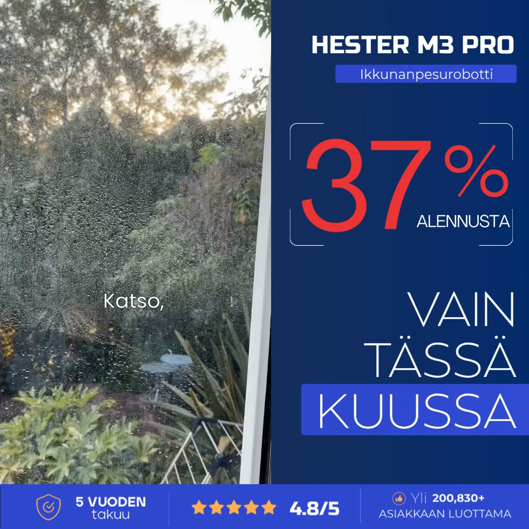 37 % ALENNUS + ilmainen toimitus!