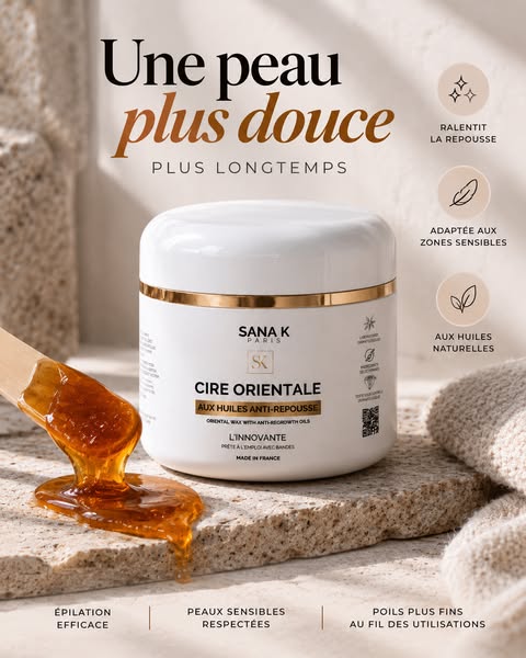 La cire orientale anti-repousse N°1