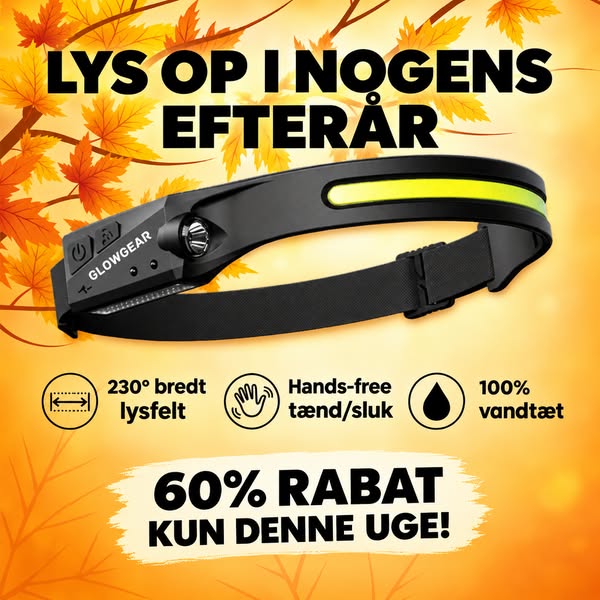 Rangeret som nr. 1 pandelampe 3 år i træk!