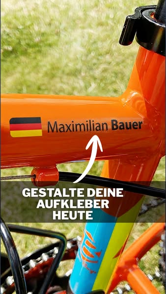 Personalisiere dein Bike mit AceSticker noch heute