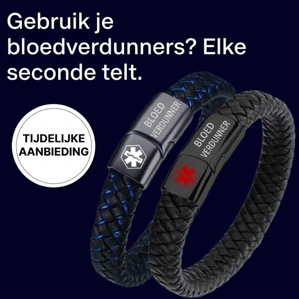 Deze armband kan een leven redden.