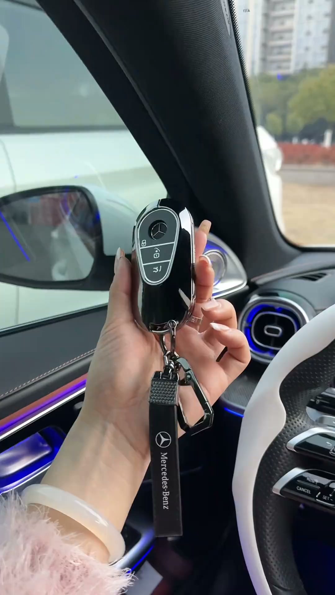 Mercedes-Benz Dedicated Zinc Alloy Key Case