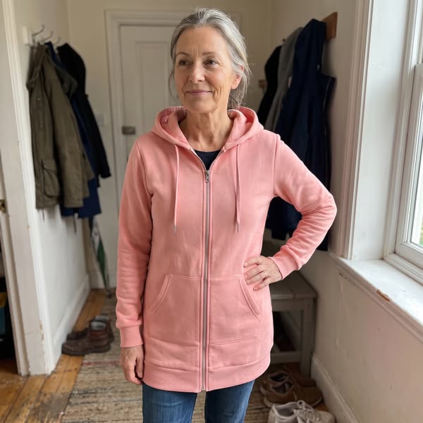 The zip hoodie that's soft on the inside.