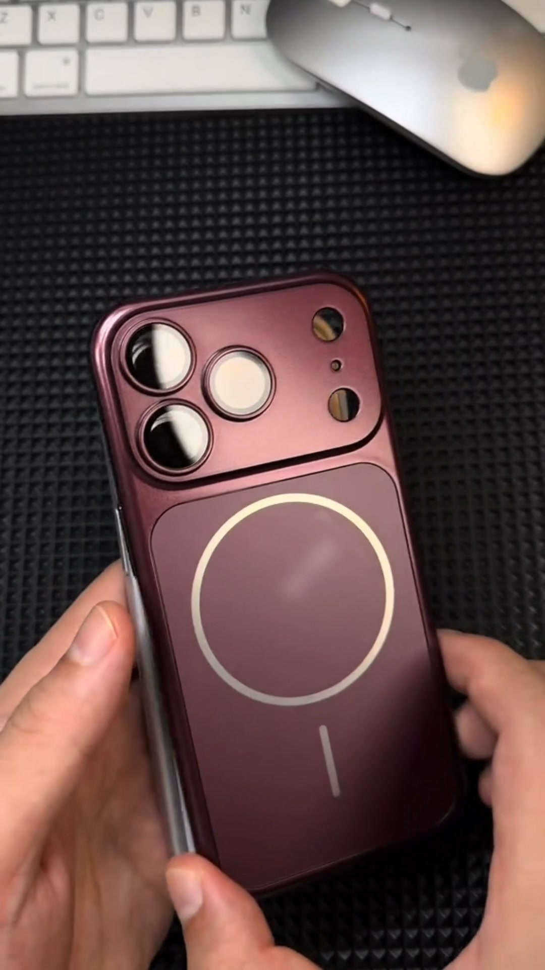 Premium Metallic iPhone Style