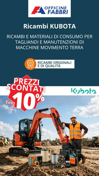 Ricambi Kubota in Offerta