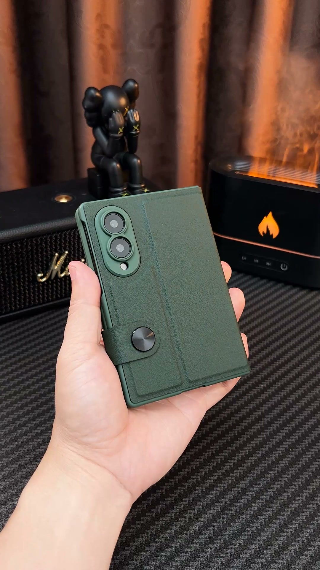 Galaxy Z Fold Leather Cover