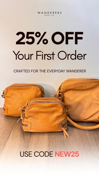 25% Off Your First Order
