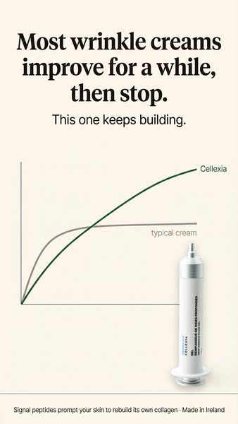 Most wrinkle creams improve for a while, then stop. This one keeps building.