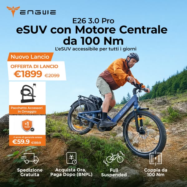100 Nm per conquistare ogni sentiero