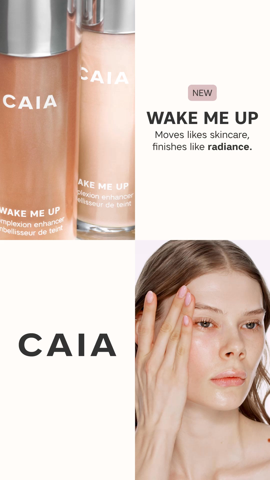 Wake Me Up Complexion. Dewy Finish