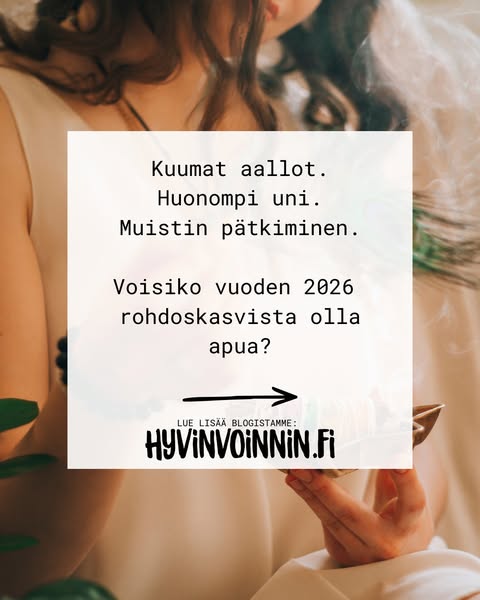 Salvia – vuoden 2026 rohdoskasvi: vaihdevuodet, muisti ja mieliala