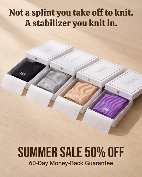 Made specifically for knitters and crocheters