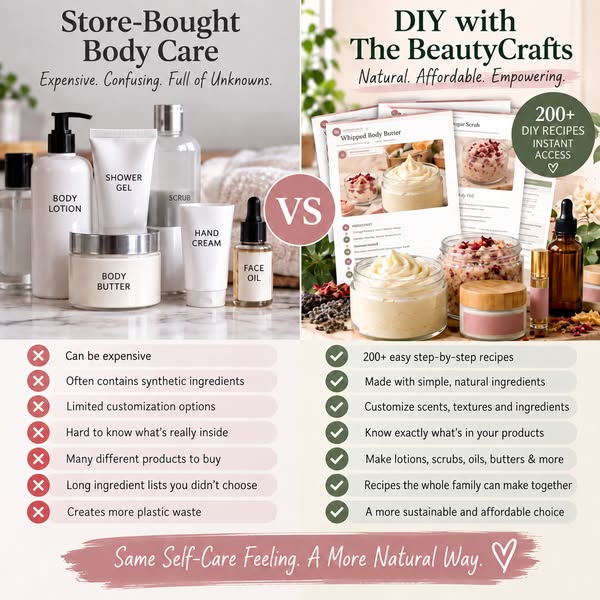 200+ DIY Body Care Recipes, Made in Your Kitchen