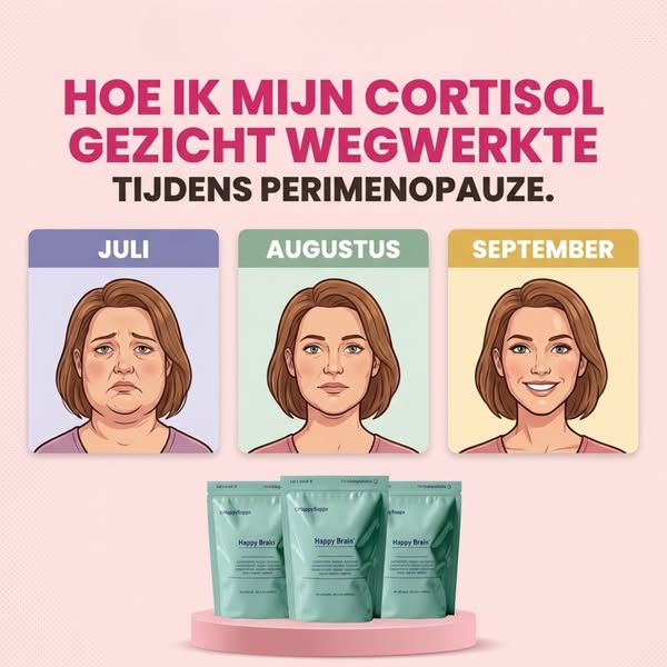 "Cortisol gezicht" WEG in 7 dagen