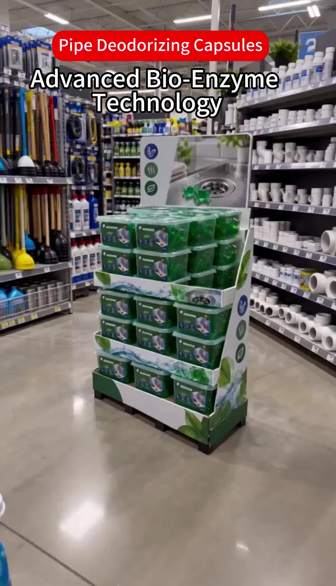 Enzyme Drain Care Pods - Clog-Free Drains in Seconds!