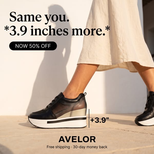 Taller Next to Him. No Heels Needed.