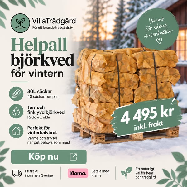 Frakt ingår hela Sverige