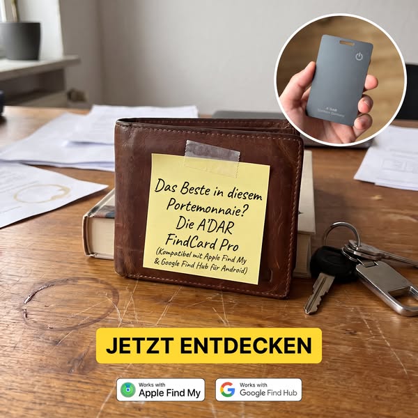 Nie wieder Portemonnaie suchen
