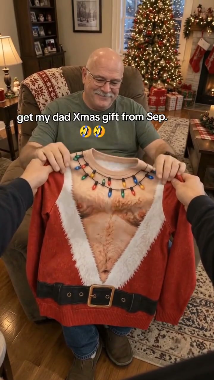 LAST DAY SALE 70% OFFMen's Funny Christmas 3D Printed Muscle Sweatshirt