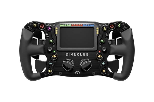Simucube x Ascher Racing Ultimate USB steering wheel