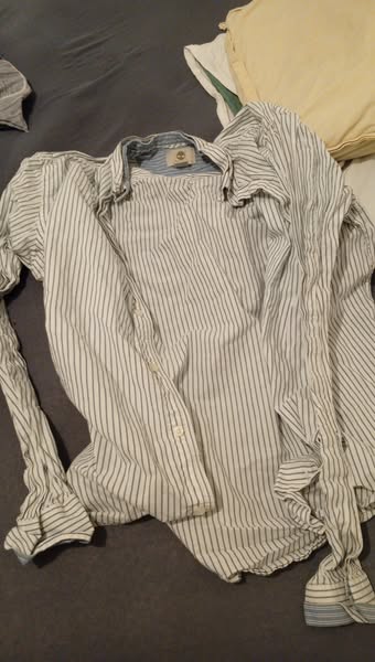 Ma chemise ce matin. Encore...