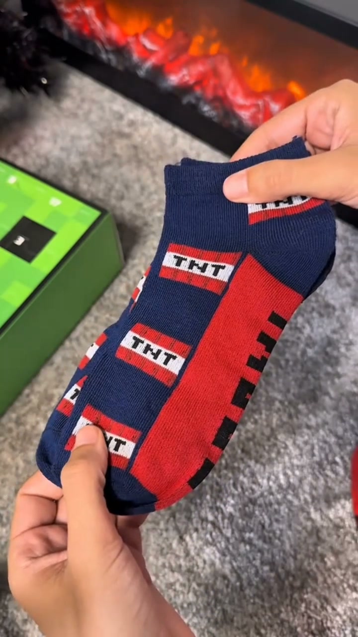 24 Days Minecraft Socks Advent Calendar