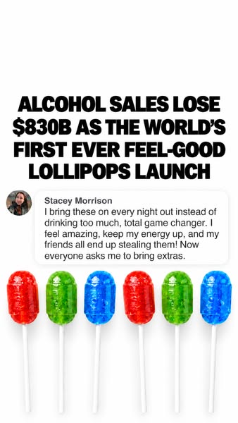 Electrolyte lollipops for your night