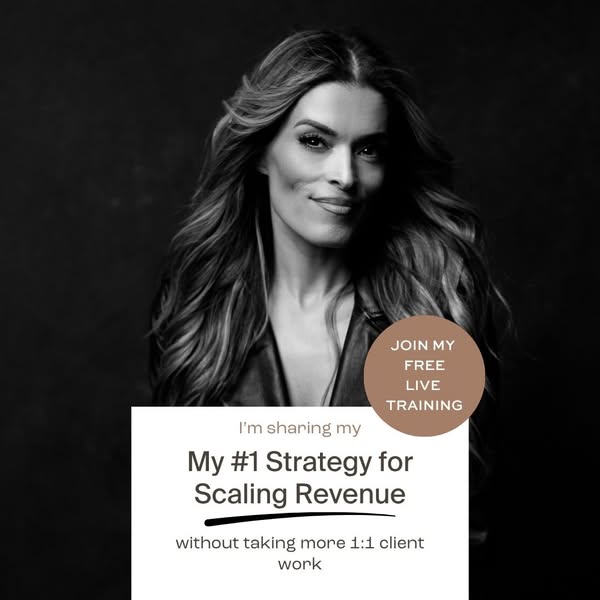 STARTS MONDAY: Build Revenue w/out More 1:1 Work