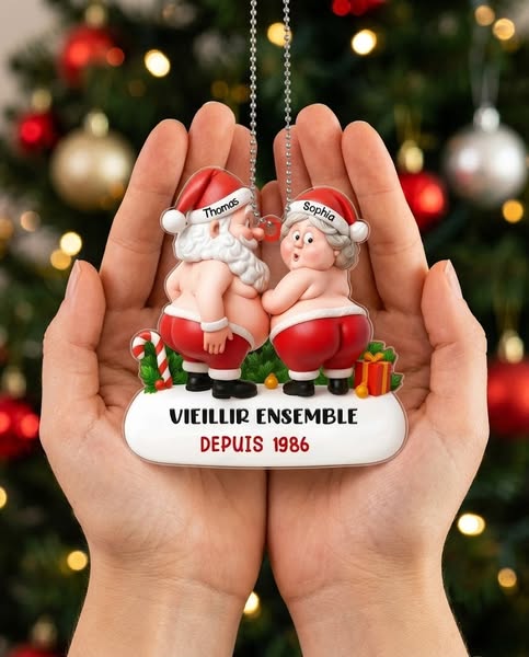 Le cadeau pour ceux qui ont déjà tout Personnalisez Votre Ornement