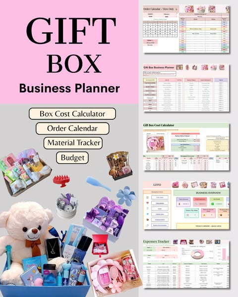 Gift Box Business Planner