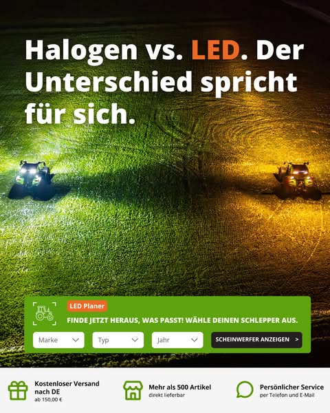Halogen vs. LED