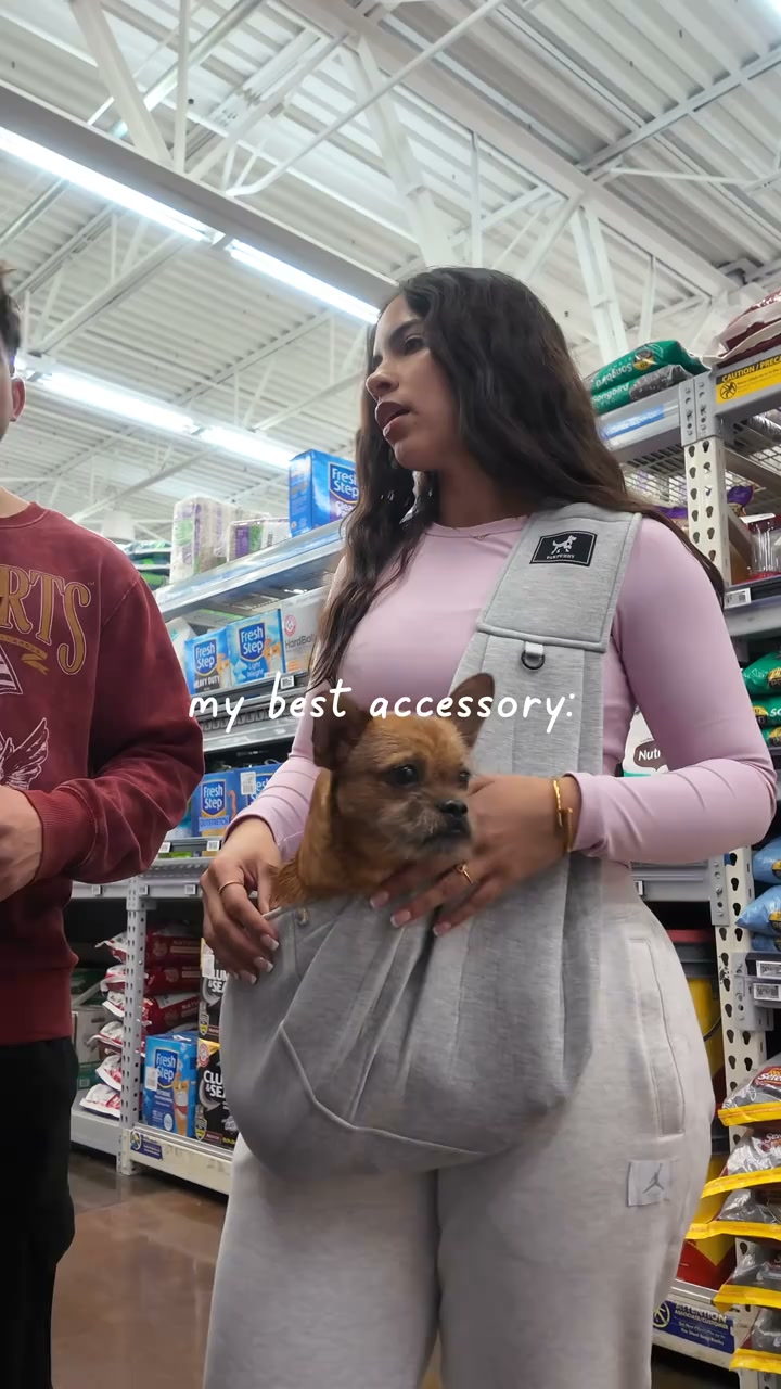 The Pet Sling That Frees Up Both Your Hands on Every Walk