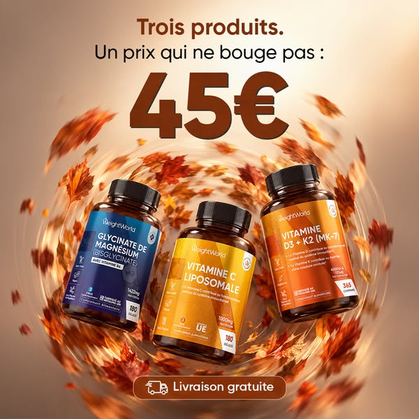 3 au choix pour 45€ seulement