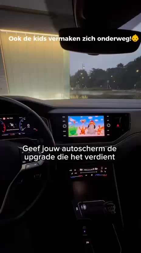 De oplossing voor drukke kinderen in de auto
