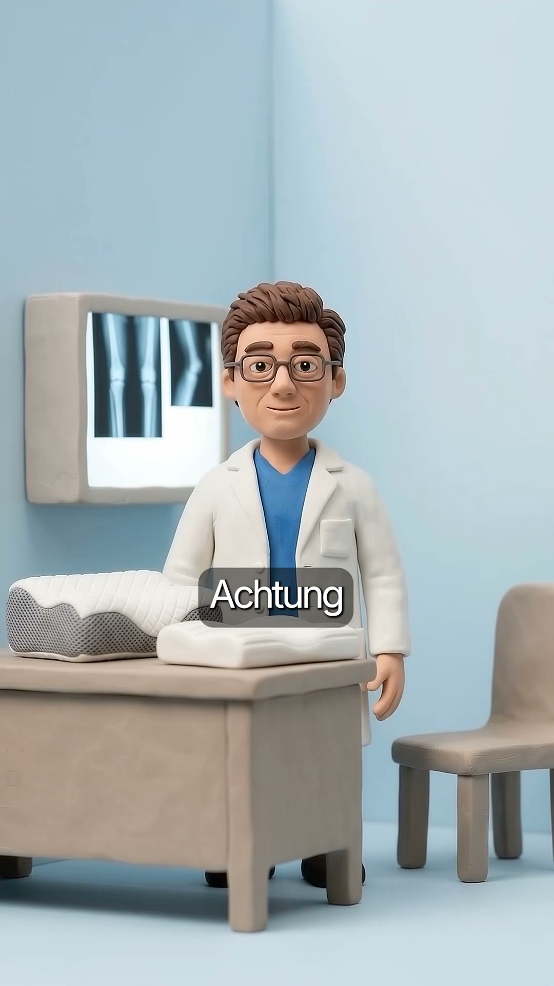Natürliche Entlastung der Halswirbelsäule