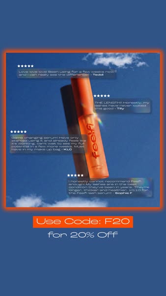 Use Code F20 for 20% Off