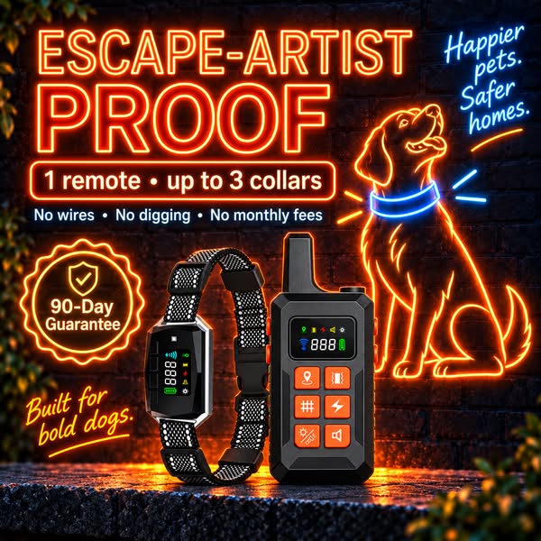 How Dog Trainers Handle Escape Artists